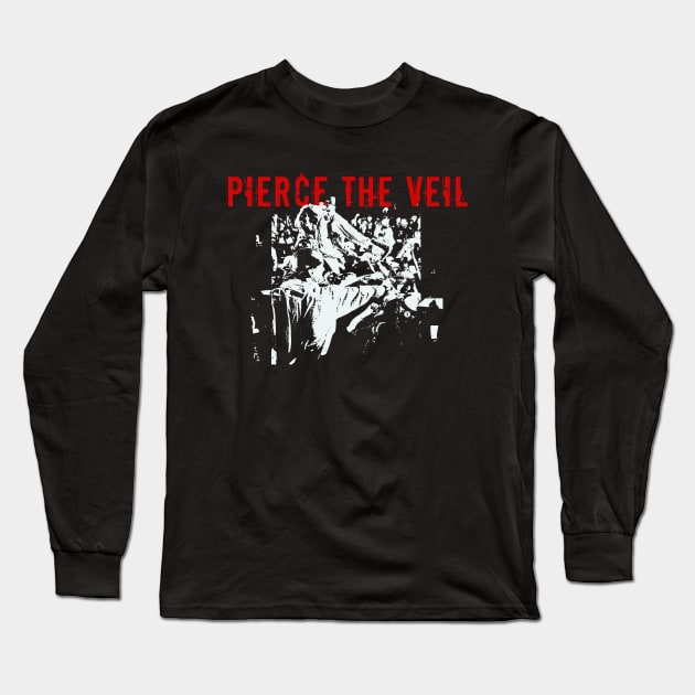 pierce the veil live on pekor Long Sleeve T-Shirt by brdk visual